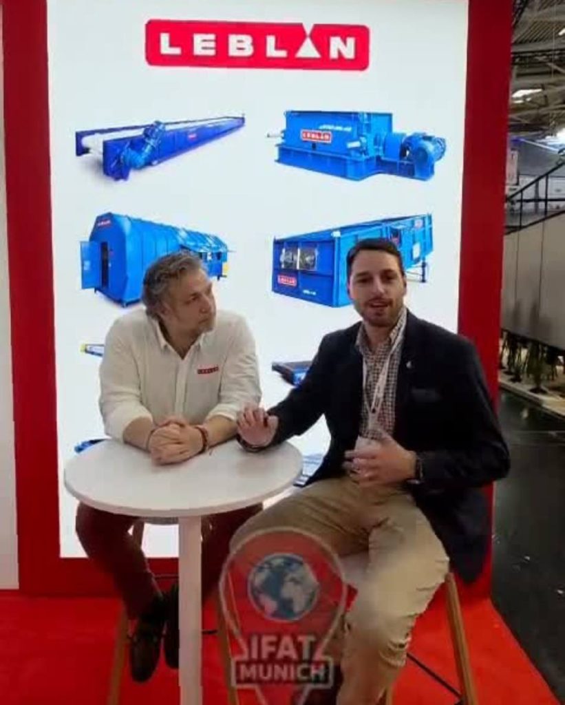 Innovación en Gestión de Residuos: San Donato en IFAT Múnich junto a Leblan