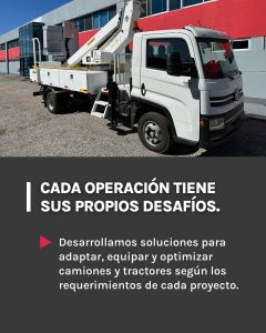 equipamiento y adaptacion de camiones